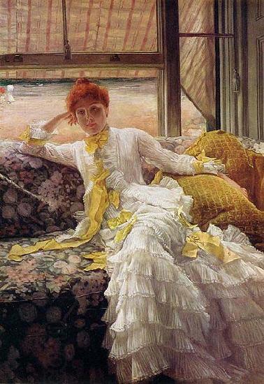 James Tissot Seaside oil painting picture